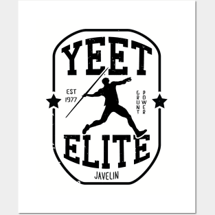 Yeet Elite Javelin Athlete 2 Track N Field Athlete Posters and Art